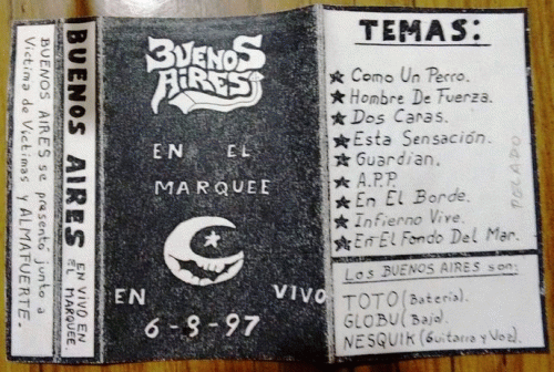 Buenos Aires : En el Marquee - En Vivo 6-9-97